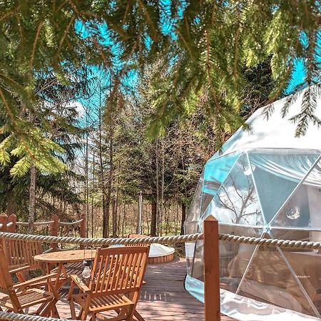 Medve Dome - Luxury Camping In The Middle Of Nature Hotel Vlahita Exterior photo