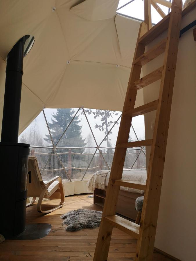 Medve Dome - Luxury Camping In The Middle Of Nature Hotel Vlahita Exterior photo