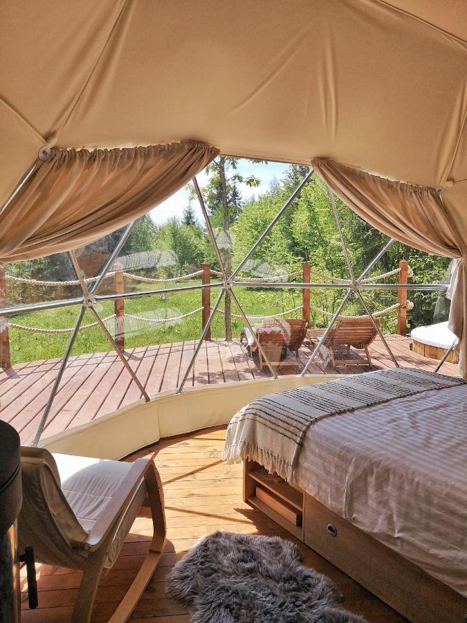 Medve Dome - Luxury Camping In The Middle Of Nature Hotel Vlahita Exterior photo