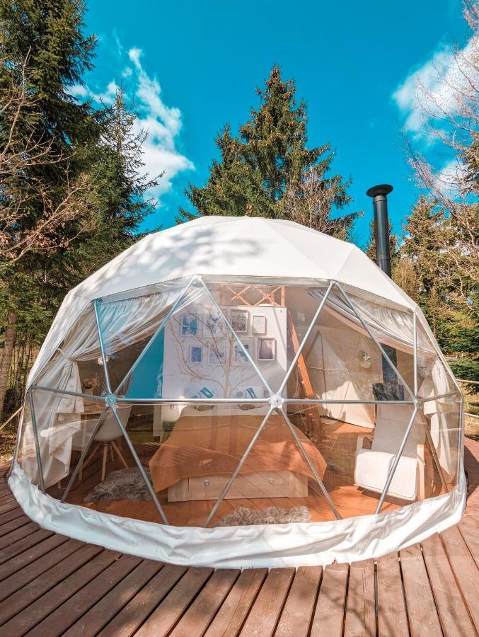 Medve Dome - Luxury Camping In The Middle Of Nature Hotel Vlahita Exterior photo