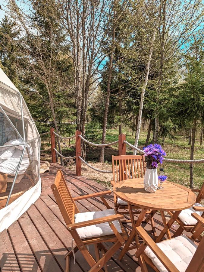 Medve Dome - Luxury Camping In The Middle Of Nature Hotel Vlahita Exterior photo